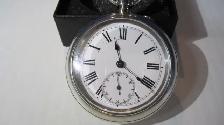 1880's DOUBLE DIAL CHRONOGRAPH POCKET WATCH SINGLE BUTTON - Photo 8