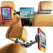 3-in-1 Car Headrest Tablet Holder Mount for iPad Back Seat...