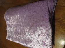 TISSU/MATERIEL LILAS ET MAUVE - Photo 2