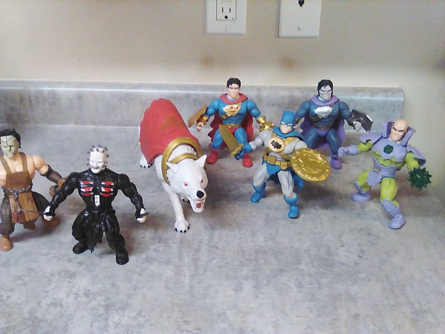 Funko Savage World DC Primal Age Batman Superman Krypto