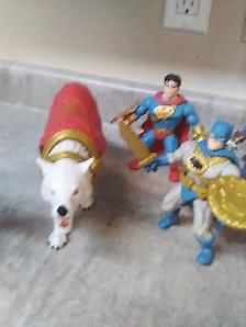 Funko Savage World DC Primal Age Batman Superman Krypto - Photo 3