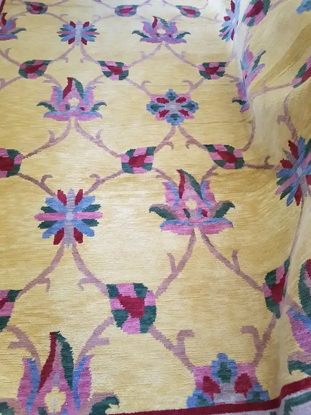 Indian Wool Rug (9.5' X 10')