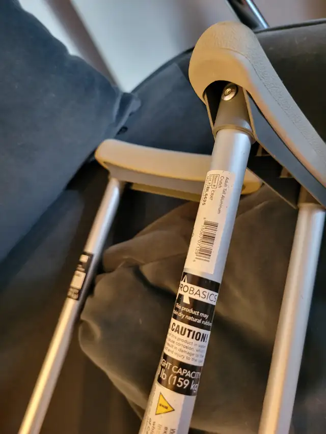 Tall Aluminum Crutches