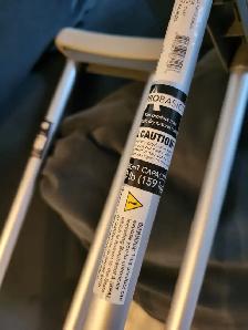 Tall Aluminum Crutches - Photo 4