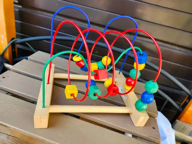 Classic Wooden Bead Maze