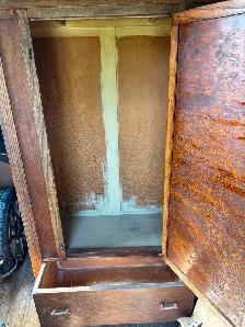 Vintage Wooden Wardrobe - Photo 3