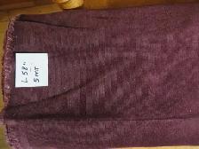 TISSU/MATERIEL CORDUROI MINCE VERT ET MAUVE - Photo 2