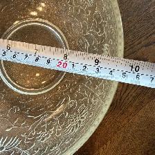Salad Serving Bowl – Bohemian – NIB - Photo 4