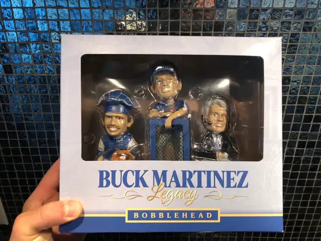 Buck Martinez 2026 Legacy BobbleHead