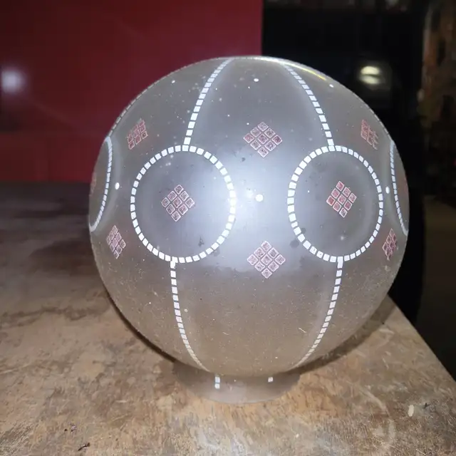 Vintage glass Globe