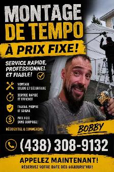 Montage de tempo a prix fixe