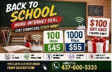Cheap High- Speed Internet | Special Discount & Unlimited Usage