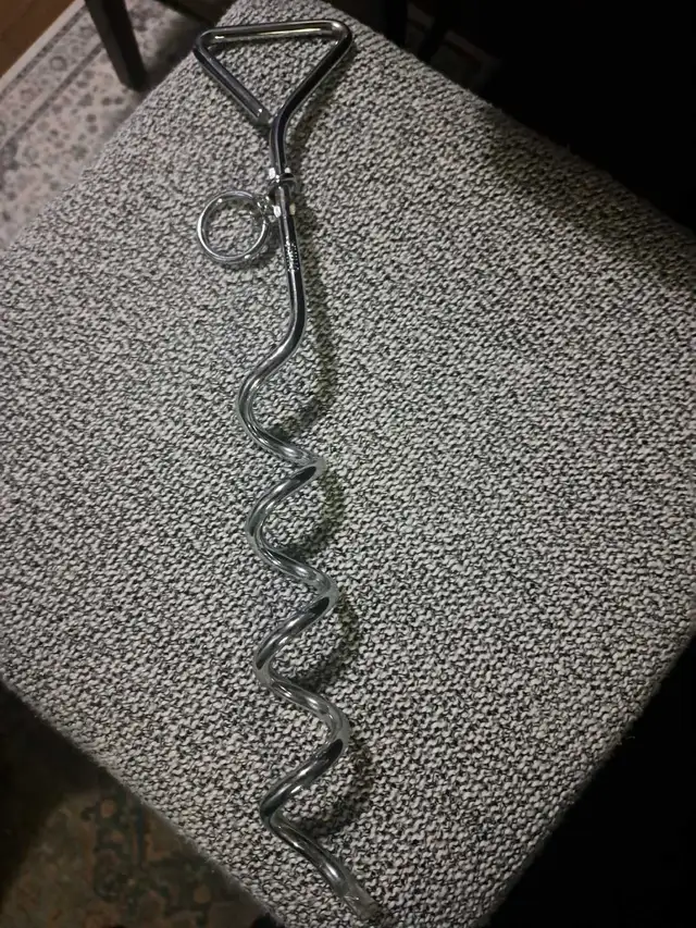 Spiral Dog Stake