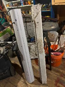 Two Philips Fluorescent Four Foot Shop Lights