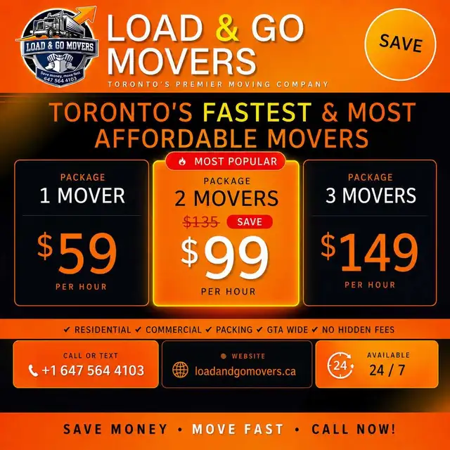 59$ Professional and reliable movers