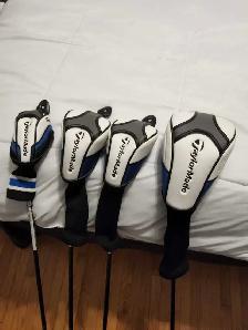 TAYLORMADE LH SLDR CLUBS