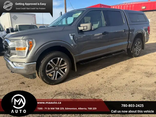 2021 Ford F-150 XLT 4WD CREW CAB 5.5' BOX - Canopy Included