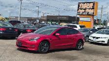 2021 Tesla Model 3 STANDARD RANGE PLUS, NO ACCIDENT, WHITE INTER