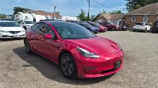 2021 Tesla Model 3 STANDARD RANGE PLUS, NO ACCIDENT, WHITE INTER - Photo 7