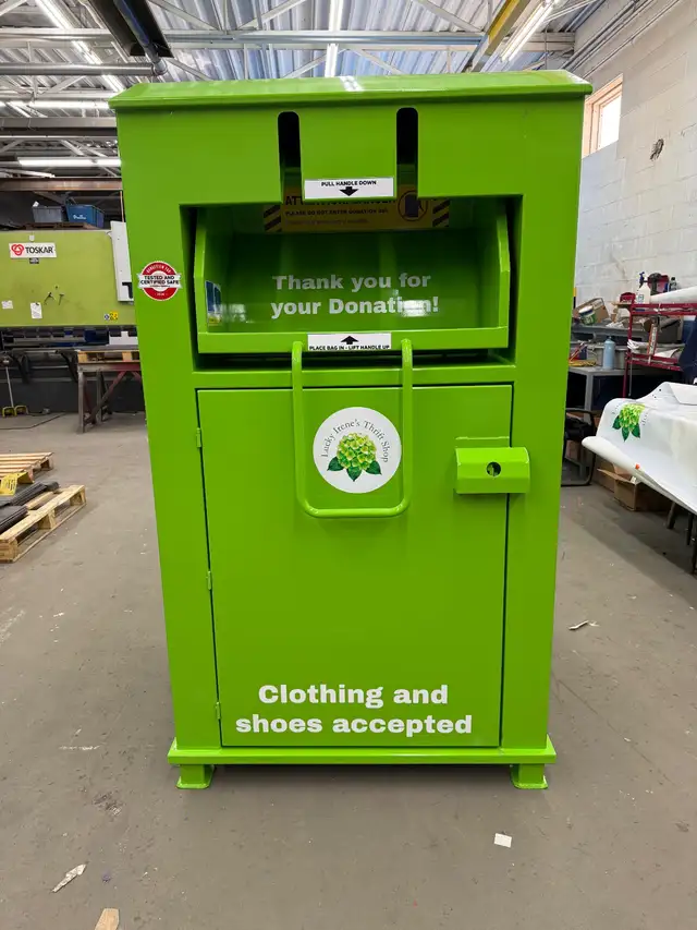 Donation bin