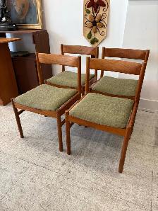 Vintage Teak Dining Chairs - Free Delivery! - Photo 2