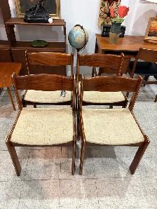 Vintage Rosewood Dining Chairs - Free Delivery! - Photo 2