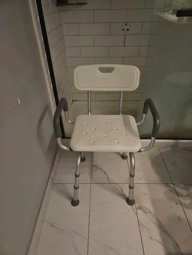 Bath & Shower Chair w/ Back Support