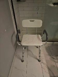 Bath & Shower Chair w/ Back Support
