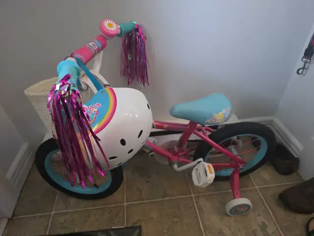almost new Childrens bike, only used inside