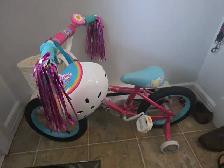 almost new Childrens bike, only used inside