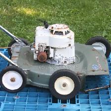 Tondeuse à gazon 22' Briggs & Stratton lawn mower VINTAGE 1975 - Photo 5