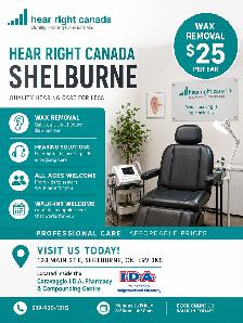 WAX REMOVAL AND HEARING ASSESSMENTS