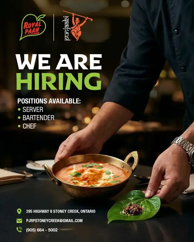 job available, start today