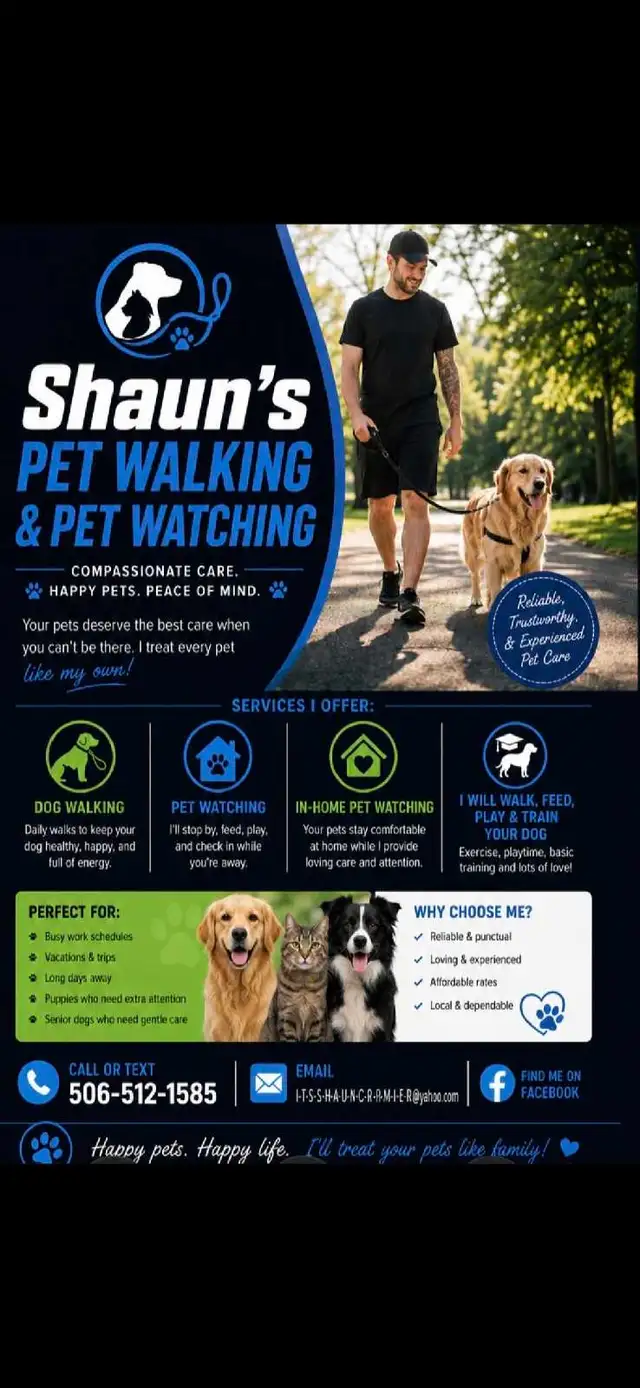 dog walker or sitter