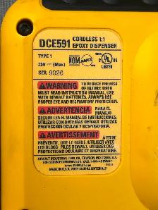 DeWalt 20v Cordless Epoxy Dispenser - Photo 4