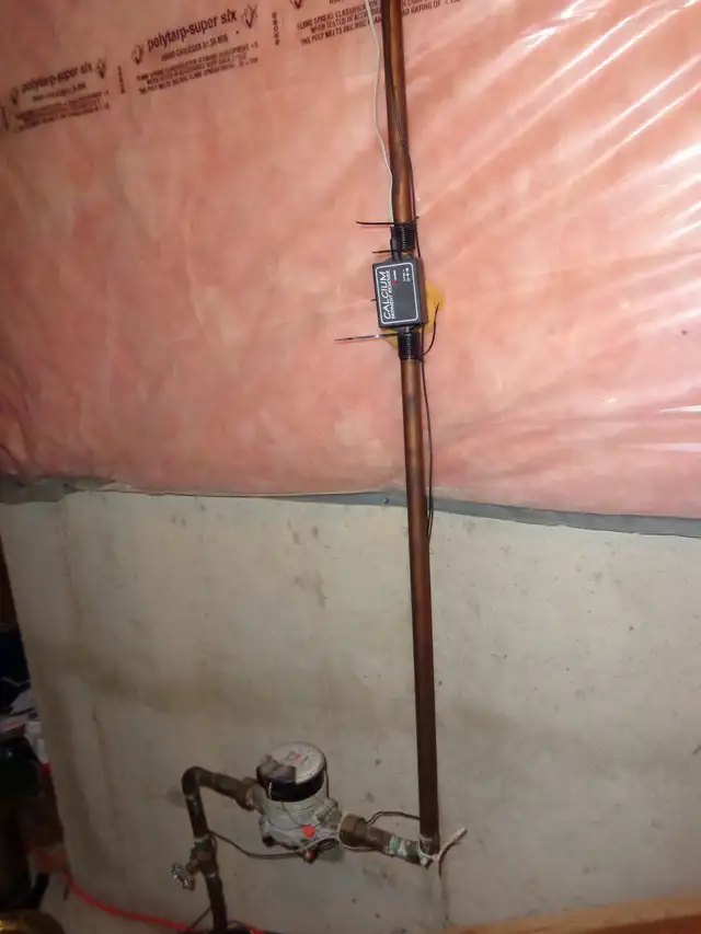 INSTALL-IT-YOURSELF NO SALT ELECTROMAGNETIC WATER SOFTENER