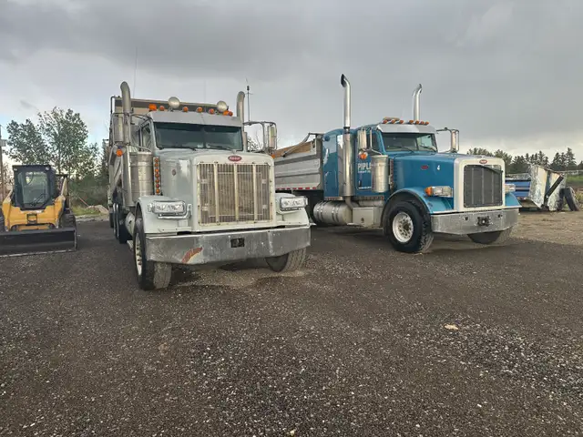 hauling material and equipment