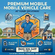 Mobile Auto Maintenance – Oil, Brakes & Rotors at Your Home