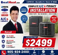 Lennox/ Goodman Furnace 96% efficiency with installation from - Photo 3