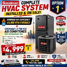 Lennox/ Goodman Furnace 96% efficiency with installation from - Photo 4