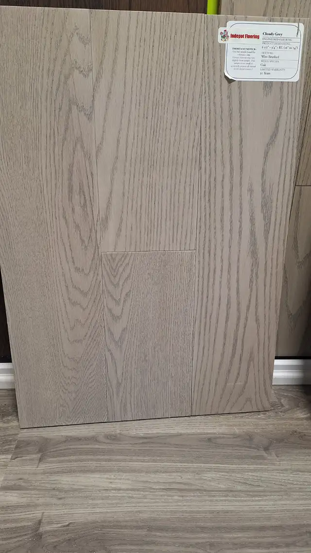 6 1/2'   ENGINEERING HARDWOOD ON SALE