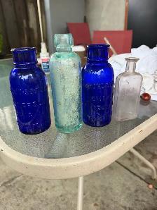 vintage bottles