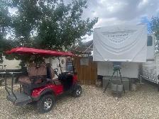 KZ Inferno Toy Hauler, Sun Tracker Pontoon, 60V Golf cart, etc,