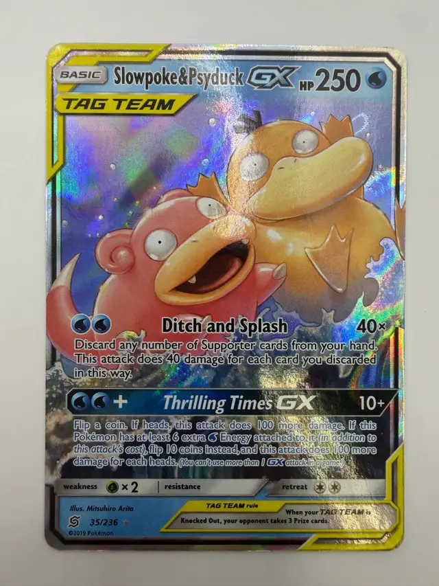 NM Slowpoke & Psyduck GX 35/236 from Unified Minds