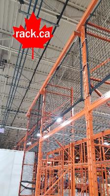 Modular safety netting for pallet racking  RediRack or tear drop - Photo 2
