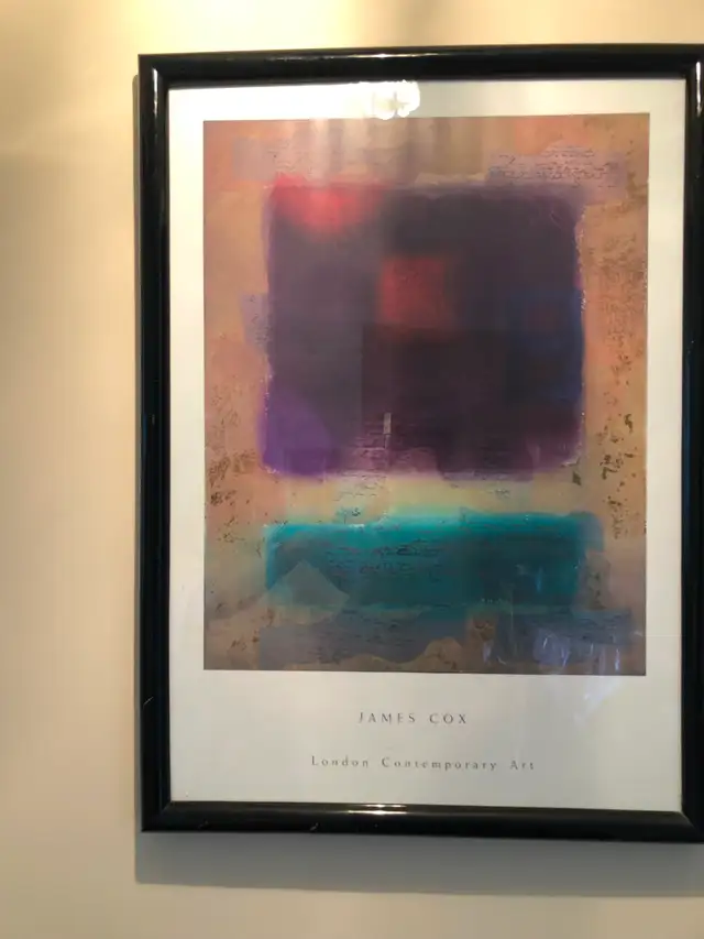 JAMES COX  Framed Poster - London Contemporary Art