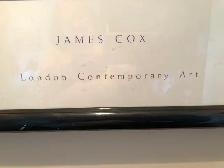 JAMES COX  Framed Poster - London Contemporary Art - Photo 2