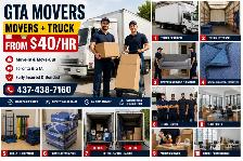 GTA MOVING SERVICES – MOVERS WITH TRUCK - Photo 2