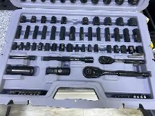 Stanley 122PC Professional Grade Black Socket Set - Photo 3