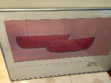 Vintage art print "Watermelons" signed by Shirley Campbell ‘82 - Photo 5